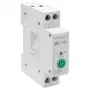 Relé Wi-Fi para calha DIN QOLTEC 50881 — Relé de comutação de rede 63A para instalações elétricas
