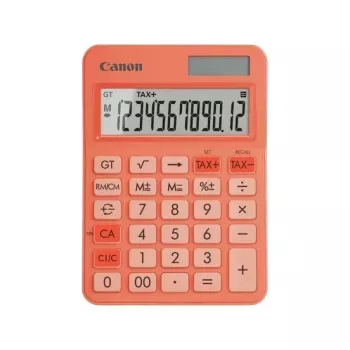 Calculadora básica Canon LS-125KB 12 dígitos laranja