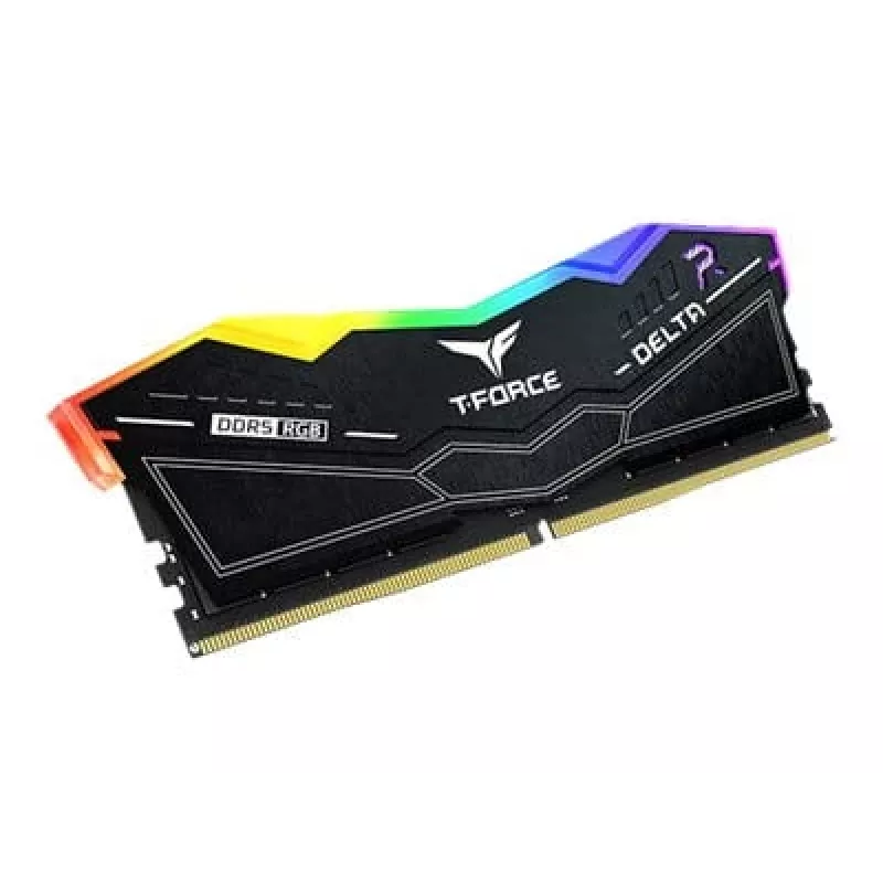 DIMM 32 GB DDR5-6400 (2x 16 GB) Dual-Kit, memória preta, FF3D532G6400HC40BDC01, Delta RGB, INTEL XMP