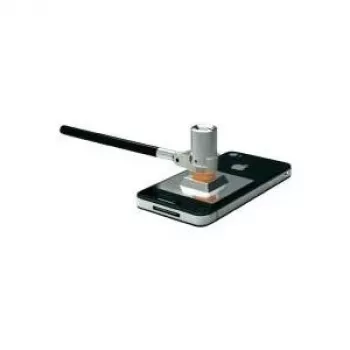 Placa adaptadora antifurto Renkforce RL106 para smartphones – estrutura em aço