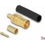 Ficha SMB para cravar RG-174 / RG-316 DeLOCK 90040