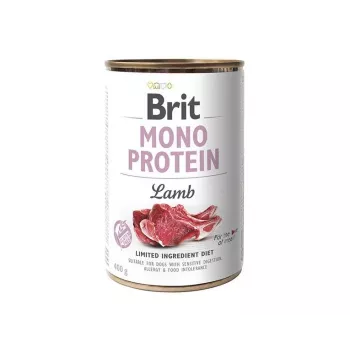 BRIT MONO PROTEIN comida húmida para cães Cordeiro 400 g