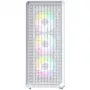 Caixa de PC Montech X5 Midi Tower branco ATX 3 ventoinhas de 140mm