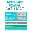 Tapete de banho Beldray LA032722UFFEU7 Antibac Foam – tapete de chão de casa de banho com superfície de espuma antibacteriana