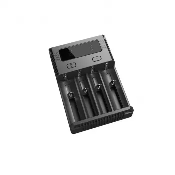 Carregador de baterias Nitecore NEW i4 pilha doméstica AC