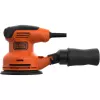 Black & Decker BEW210 lixadeira orbital 14000 rpm preto, laranja