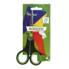 Tesoura FORPUS FO60605 14 cm, punhos emborrachados, lâminas de aço inoxidável