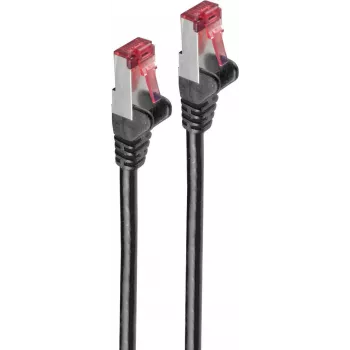 ShiverPeaks BS75711-A0.5S Cabo patch Cat.6a S/FTP (S-STP), 0,5 m, preto