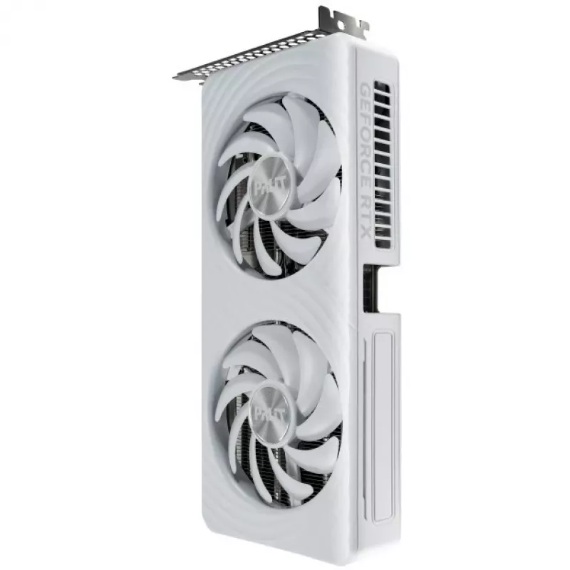 Placa gráfica Palit GeForce RTX 5060 Ti White OC — GeForce RTX 5060 Ti, 16 GB GDDR7, 128 bits, PCIe 5.0, 2407 MHz