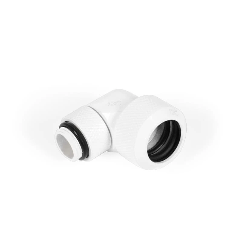 Conector Alphacool G1/4 macho rotativo a 90° para tubo rígido com 16mm DE (modelo 17621)