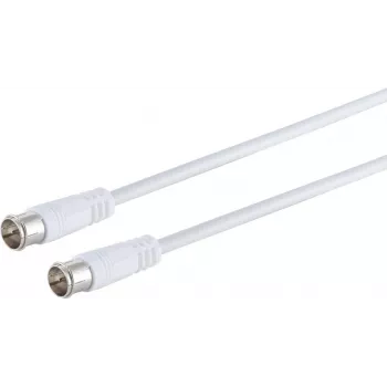 Cabo coaxial de satélite ShiverPeaks 80104-128 F-Quick 100% blindado, 75 Ω