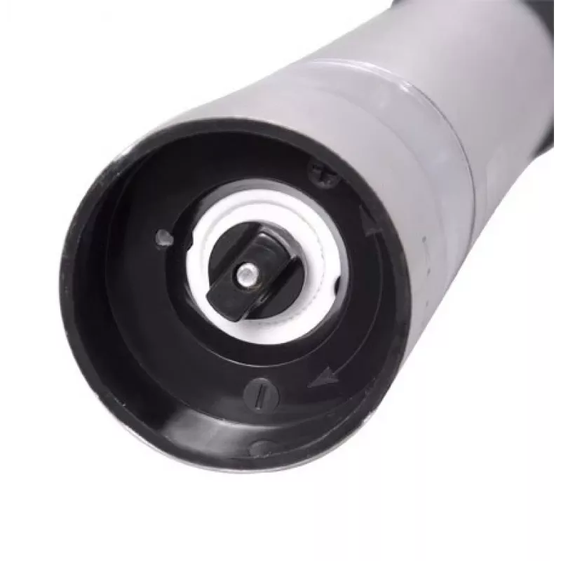 2X Conjunto de moinho de pimenta e moinho de sal elétricos ZMP4 em caixa de design em aço inoxidável