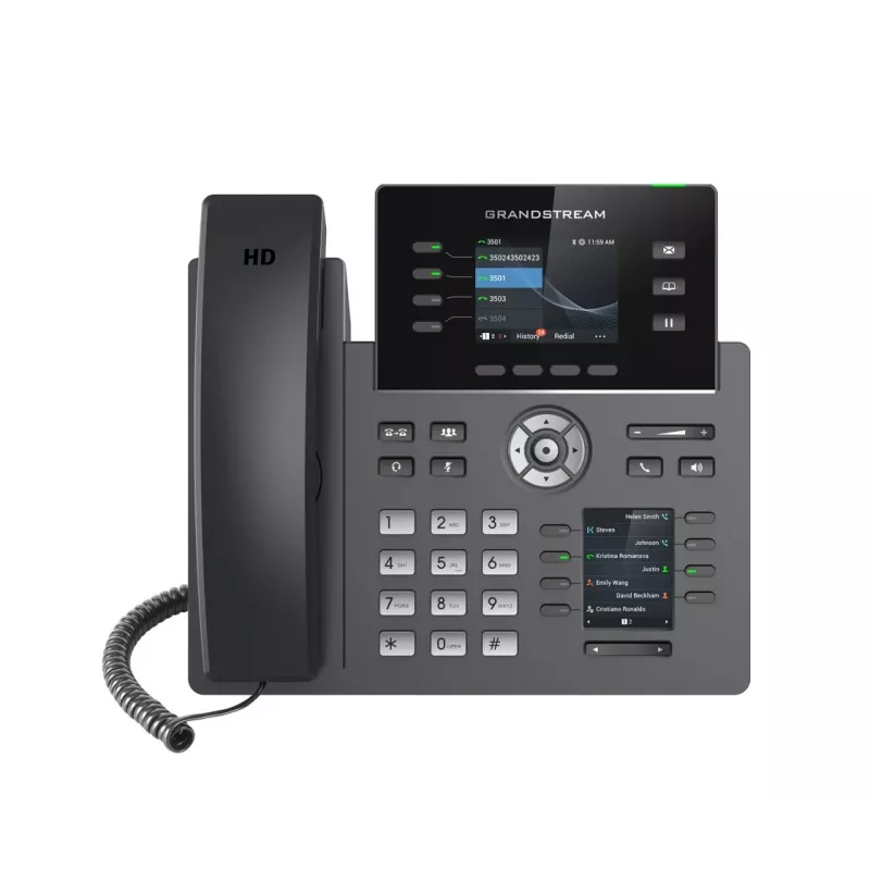 Telefone IP Grandstream Networks GRP2614 Preto