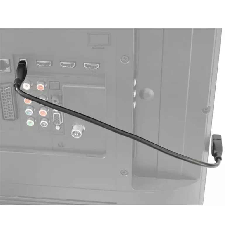 Cabo USB DeLOCK 35cm USB 2.0 83498 preto
