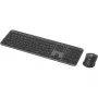 Logitech MK950 Signature slim teclado rato incluídos escritório RF Wireless + Bluetooth QWERTY US International grafite