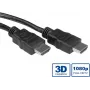 VALUE - Cabo de vídeo/áudio/rede - HDMI - HDMI, 19 pinos (M) - HDMI, 19 pinos (M) - 1 m - Blindado - Preto (11.99.5731)