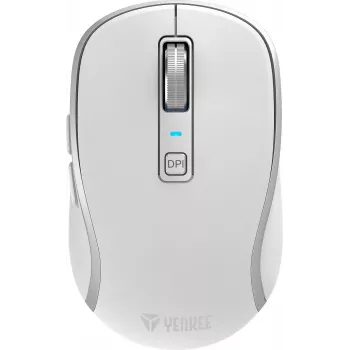 Rato sem fios DUAL WiFi+Bluetooth, bateria recarregável, 5 botões