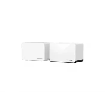 Router wireless MERCUSYS Halo H85X pack de 2 Dual-Band Wi‑Fi 6 até 3000 Mbit/s Sistema Mesh