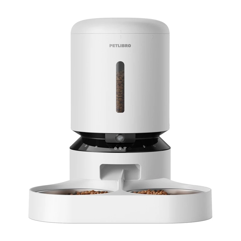 Comedouro Petlibro Granary com câmara e tigela dupla, 5L (branco)