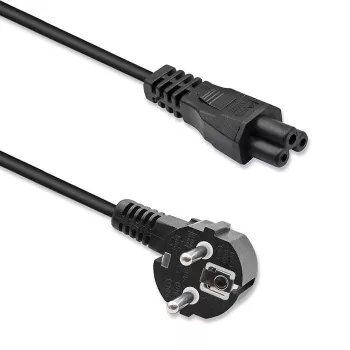 Cabo de alimentação QOLTEC SCHUKO para IEC C5 1,5 m, QOLTEC modelo 50458