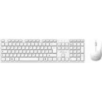MediaRange MROS278 Conjunto de teclado e rato sem fios, QWERTZ, branco