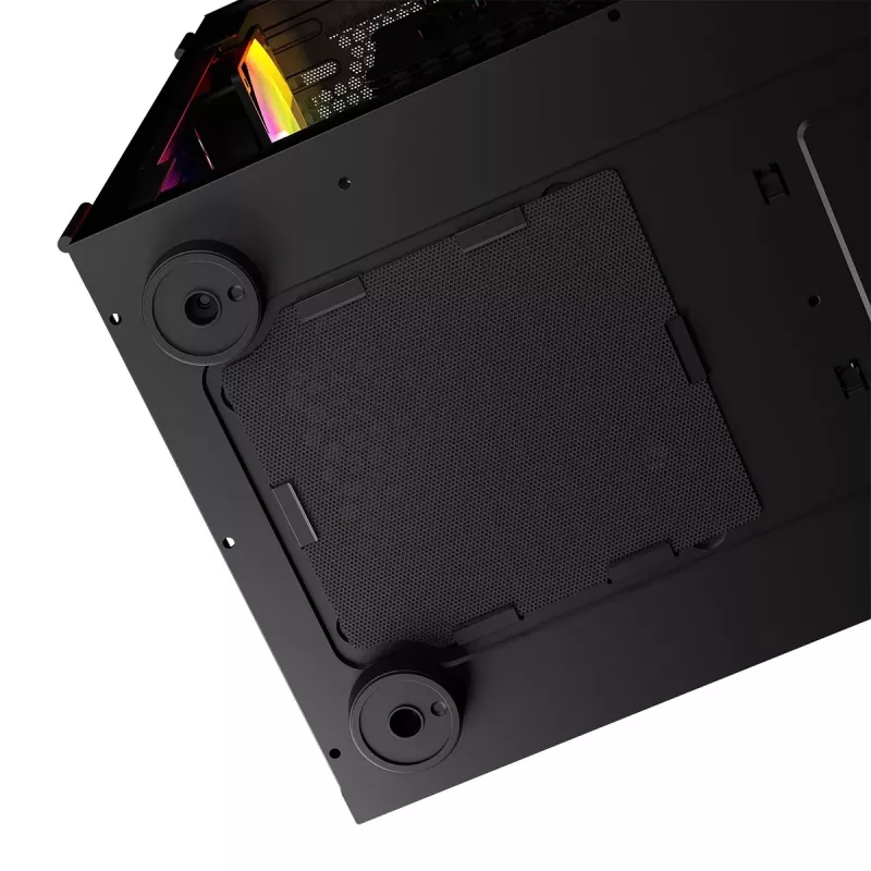 Caixa Logic ARYA ARGB MINIDI USB 3.0 preta