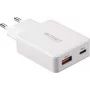 Carregador USB Voltcraft UC-1C1A65W01 USB-C USB-A carregamento rápido PD 3.0 branco (VC-17010790)