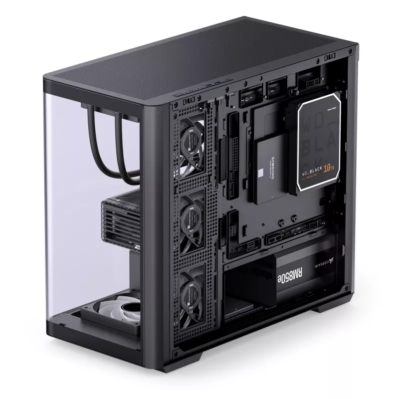 Caixa de computador Jonsbo D300 ATX Preto