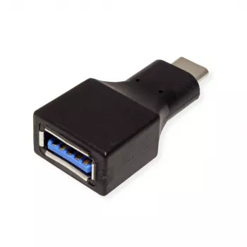 Value 12.99.9030 adaptador de cabo USB Type-C USB Type-A preto (12.99.9030)