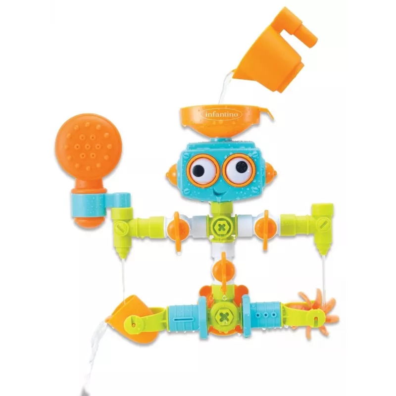 Robô de banho com duche