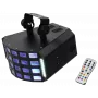 Efeito de luz LED EUROLITE D-30 Hybrid 36W RGBAWP DMX, efeito híbrido beam/wash, 36 W