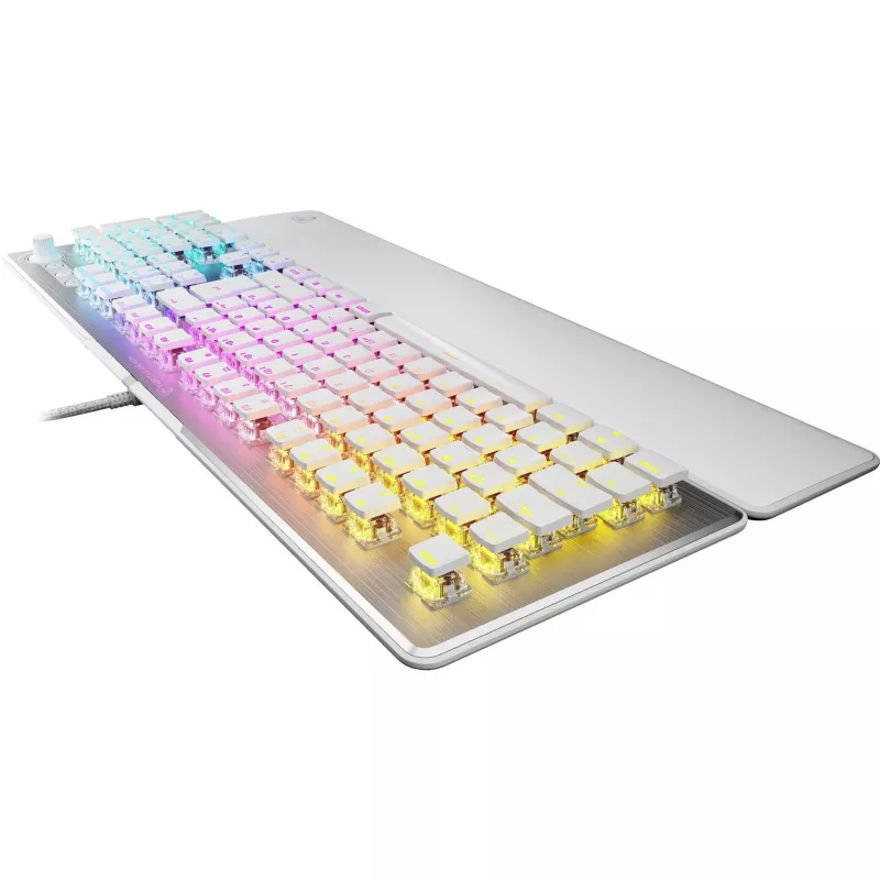 Teclado Turtle Beach Vulcan II Gaming USB Alemão branco