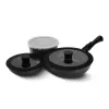 Conjunto de panelas Maestro MR-4800-7, conjunto de 7 peças de panelas e frigideiras