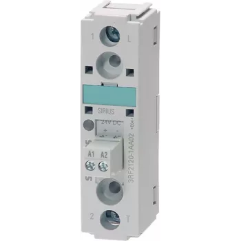 Relé de semicondutores monofásico Siemens 3RF21 1 unid. 3RF2120-1AA02 corrente de carga 20 A (3RF2120-1AA02)