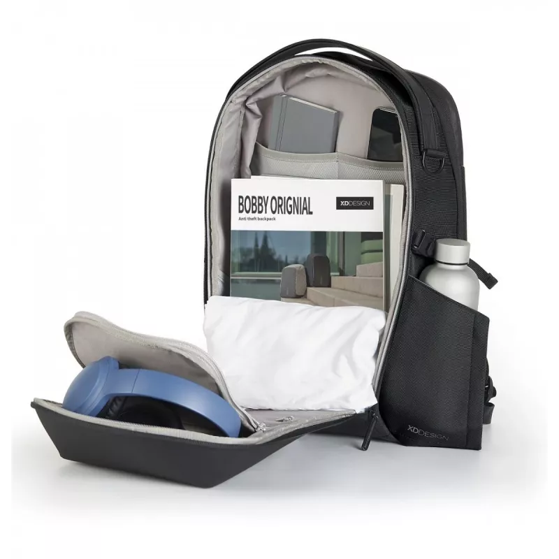 Mochila XDDESIGN Bizz preta — repelente à água, leve, modelo P705.931