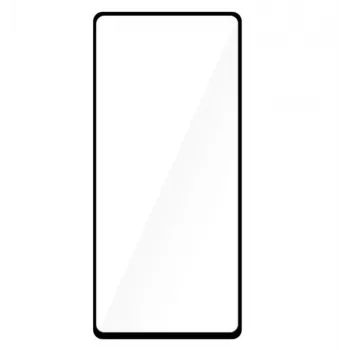 Proteção de ecrã em vidro temperado Tellur para Samsung S10 Lite — totalmente colado, compatível com capa, preto