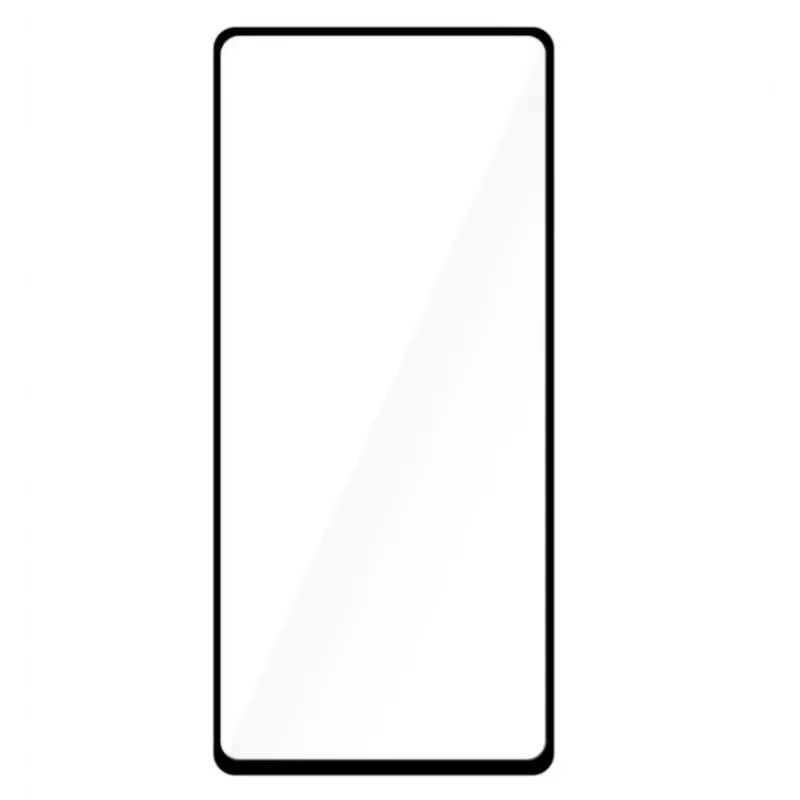 Proteção de ecrã em vidro temperado Tellur para Samsung S10 Lite — totalmente colado, compatível com capa, preto