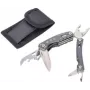 Alicate multiferramentas TROIKA TOL46/GY tamanho de bolso 15 ferramentas Cinzento