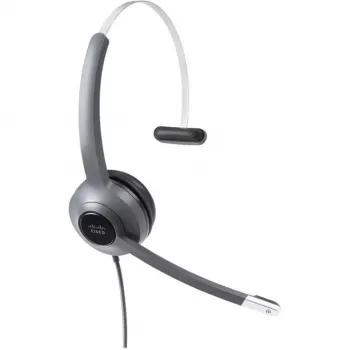 Cisco 521 Wired Single – Headset – On-Ear – com fios – ficha de 3,5 mm (CP-HS-W-521-USB=)