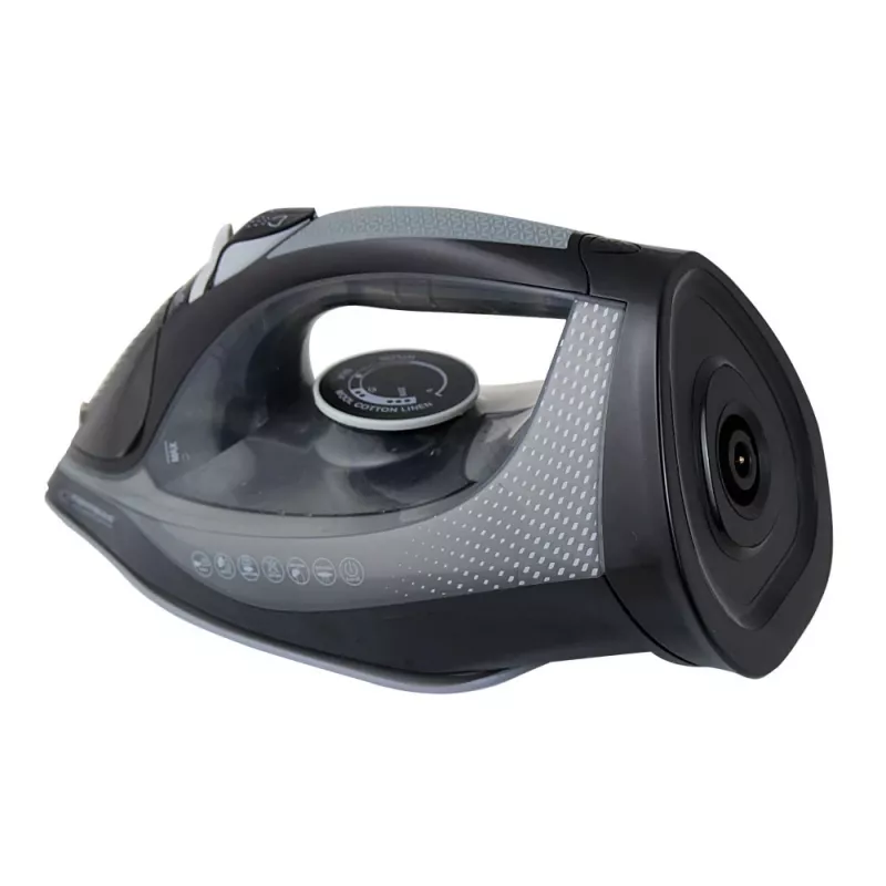 Ferro de engomar a vapor Esperanza EHI011 com base cerâmica Cinzento, Preto 2600 W