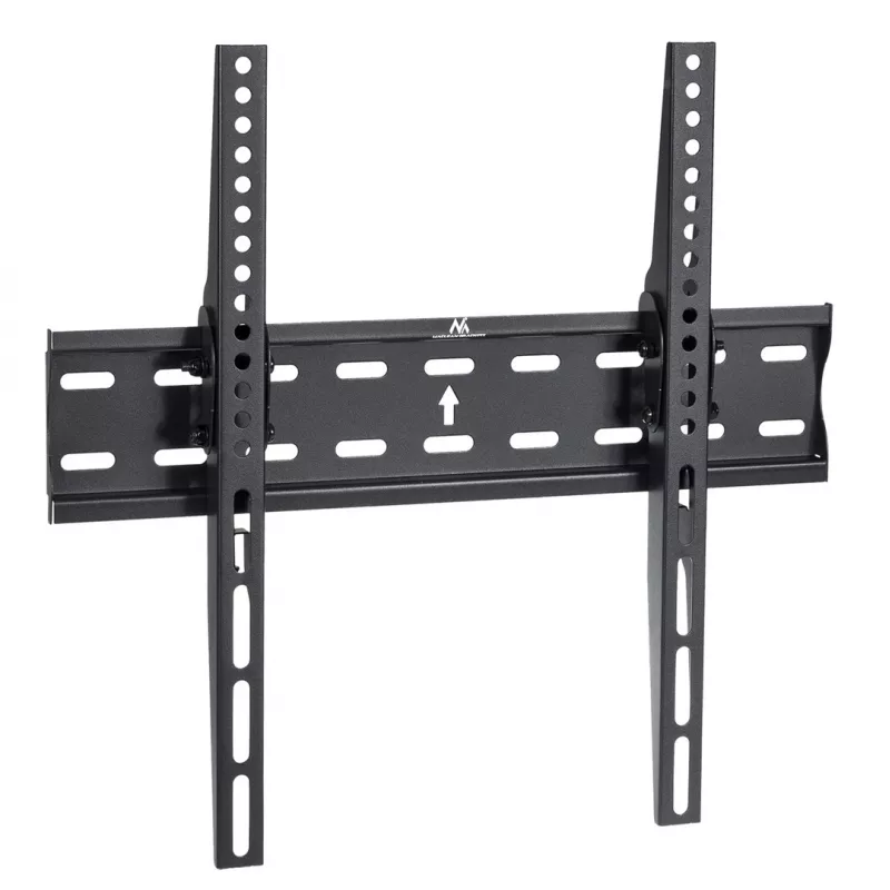 Suporte de TV MACLEAN BRACKETS MC-862 Original Extra Estável Ajustável Montagem Simples 26-55 40kg Universal Preto max Vesa 400x400