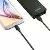 CB-MD1 preto cabo rápido Quick Charge Micro USB-USB | 1m | 5A | 480 Mbps