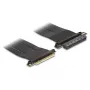 Placa riser DeLOCK PCI Express x8 macho para slot x8 com cabo 30 cm