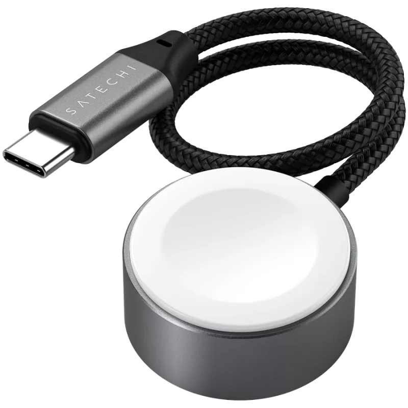 Cabo de carregamento rápido magnético USB-C SATECHI para Apple Watch