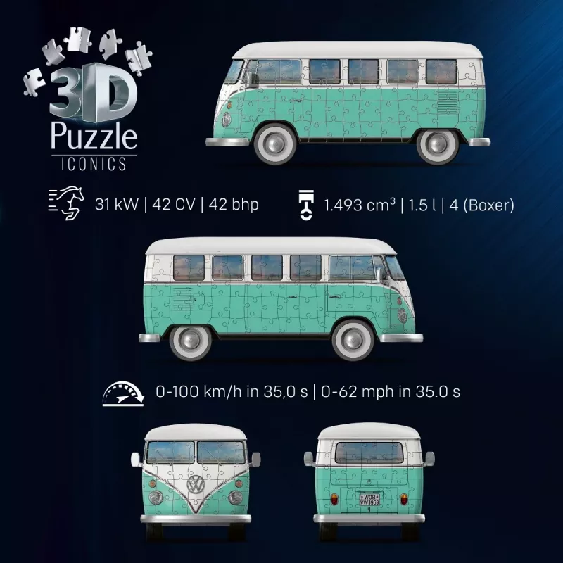 Puzzle Ravensburger Volkswagen T1 162 peças