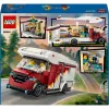 Brinquedo de construção LEGO City Autocaravana de aventura 60454, 385 peças, altura 80 mm, para crianças a partir de 6 anos