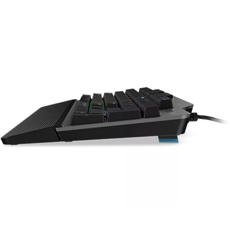Teclado mecânico para gaming Lenovo Legion K500 – Full-Size 104 teclas USB, QWERTY US English, retroiluminação RGB, cinzento/preto
