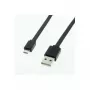 ROLINE - cabo USB - USB Type-A, 4 pinos (M) - Micro-USB Type-B, 5 pinos (M) - 1 m (USB/USB 2.0) - moldado - preto (11.02.8760)