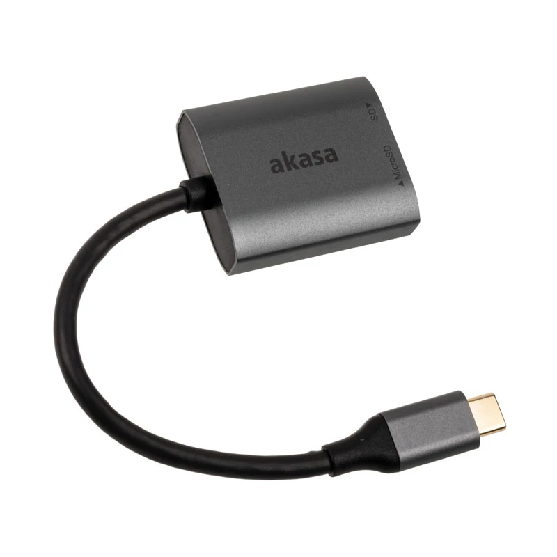 Leitor de cartões Akasa AK-CR-10BK