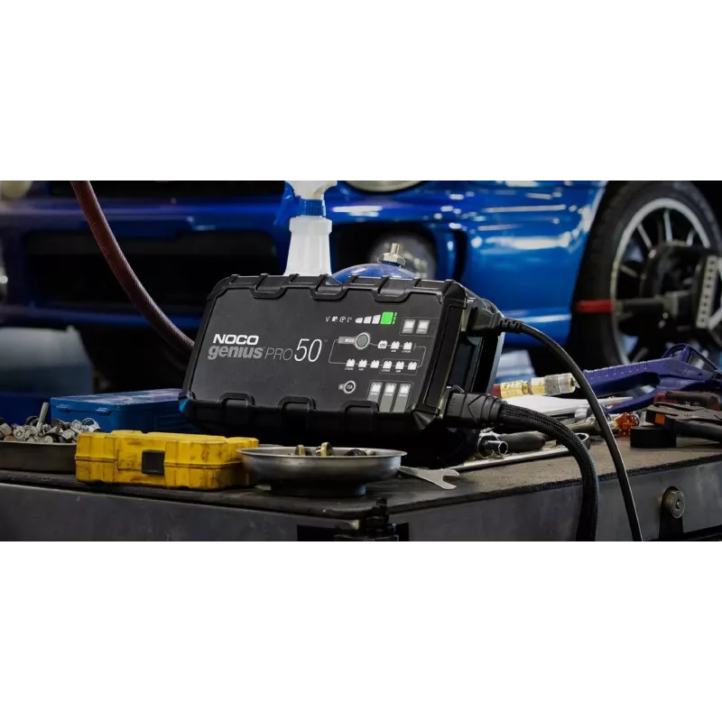 Carregador NOCO GENIUSPRO50 50A tecnologia de carregamento inteligente